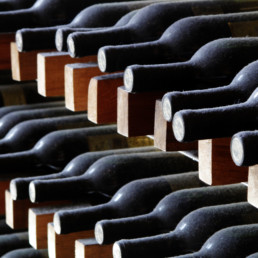 Good cellaring is important for those fine wines...