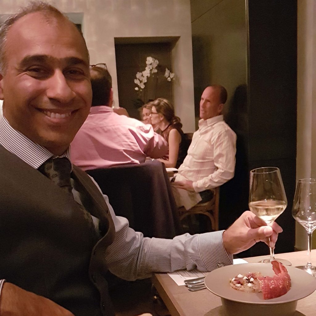 Puneet Dhall at Paris Butter Auckland Dinner