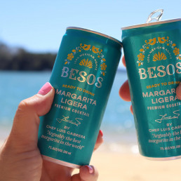 Besos Margarita Mix (in a Can!)