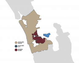 A Delivery Map for the Auckland Region