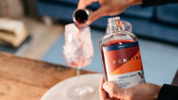 A bottle of Pentire Costal Spritz