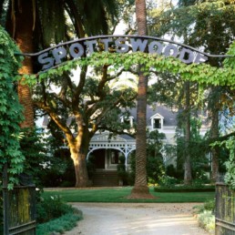 Spottswoode Estate Entrance