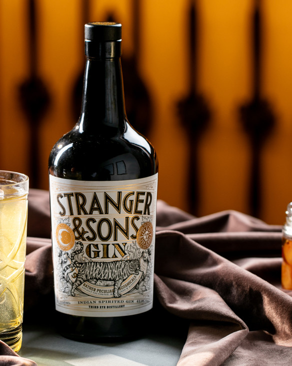 Stranger & Sons Gin bottle