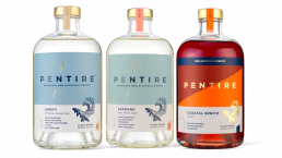 The available range of Pentire: Adrift, Seaward and Costal Spritz