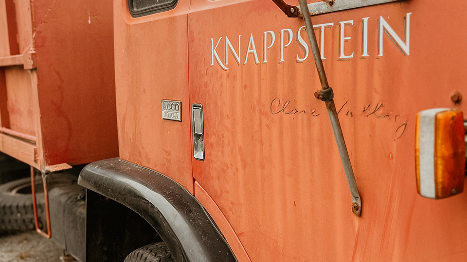 A Knappstein Family Winery Truck
