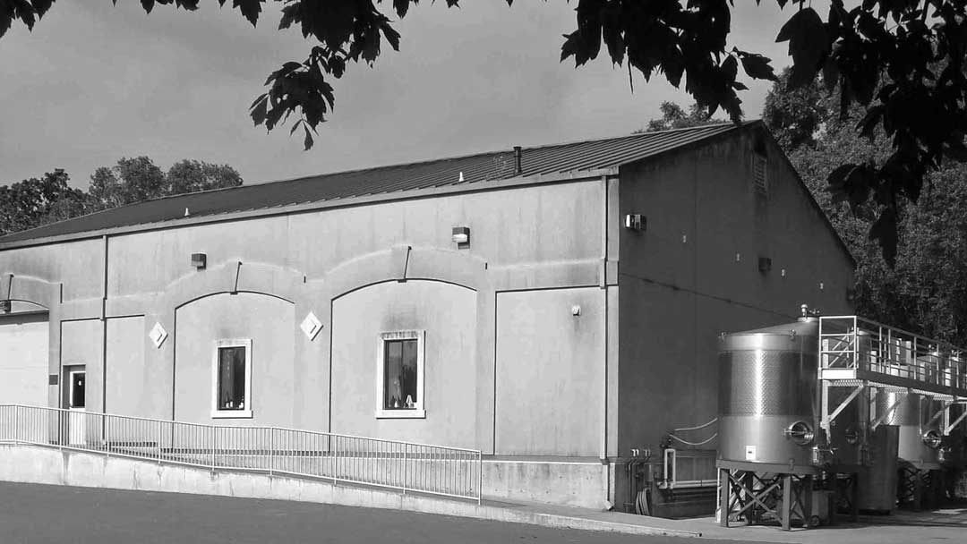 A photo of the Hyde de Villaine Winery
