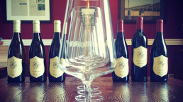 A snapshot off the Hyde de Villiane range with some tastefully arranged wineglasses