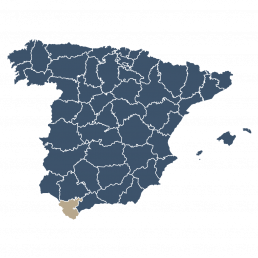 Map - Cadiz, Spain